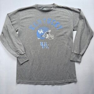 Kentucky Wildcats NCAA Football Long Sleeve T Shirt Mens Large